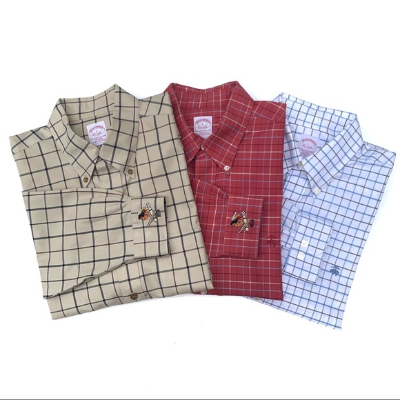 Brooks Brothers Other - (3) Brooks Brothers Plaid L/S Button Down Shirts.